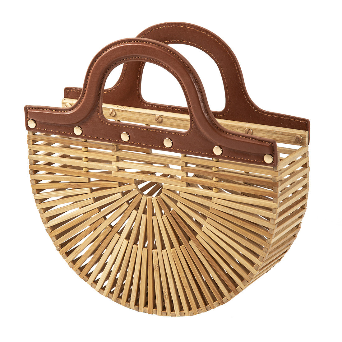 Handheld bamboo bag