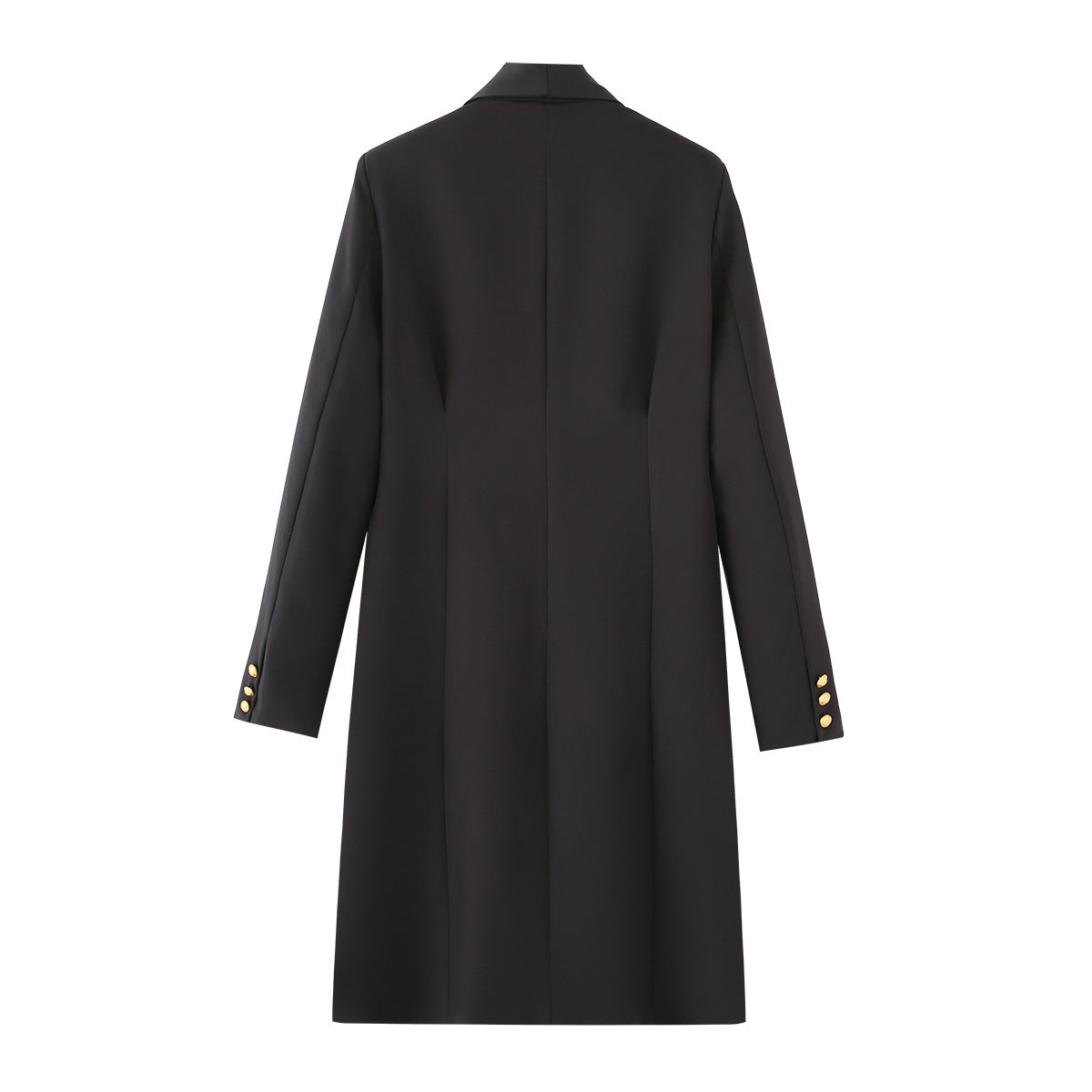 buttoned jacket dress