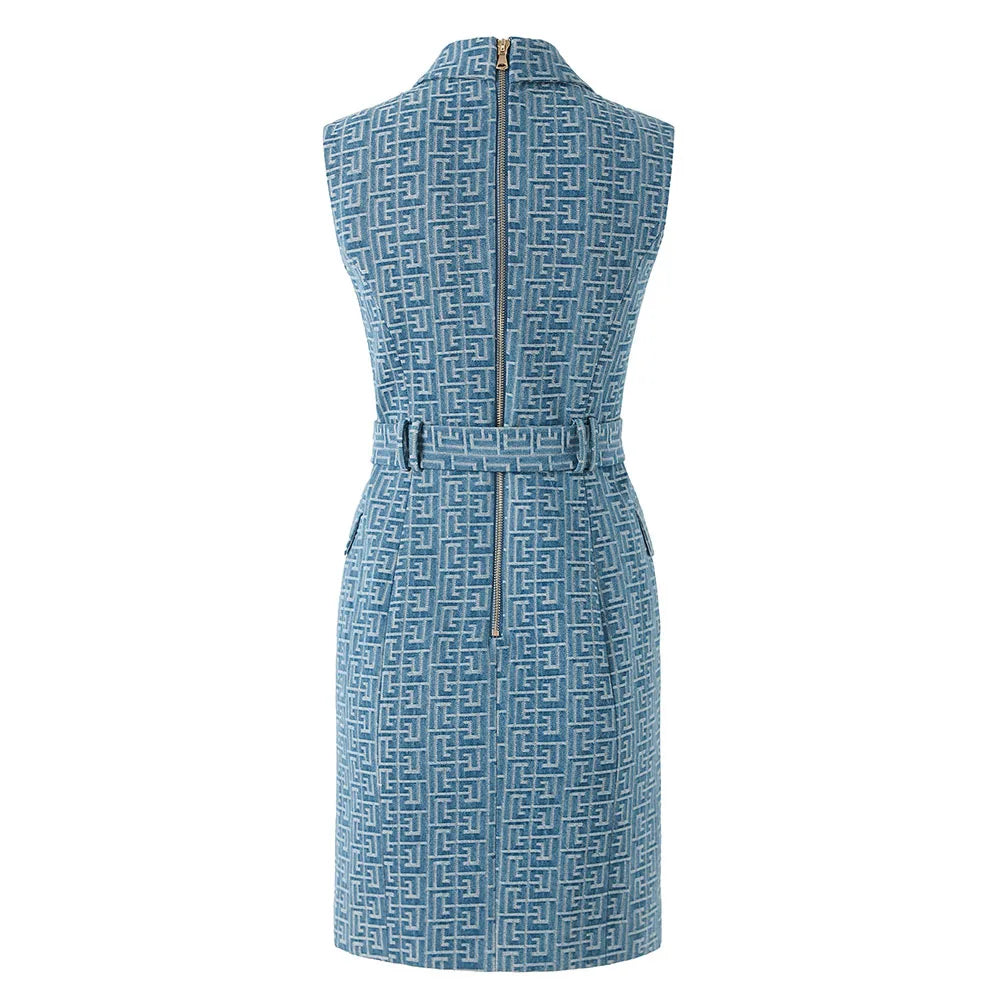 jacquard dress