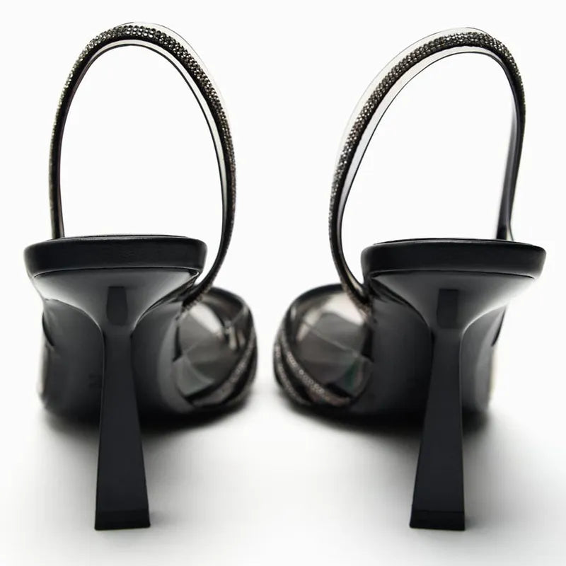 Slingback Pointed Pumps