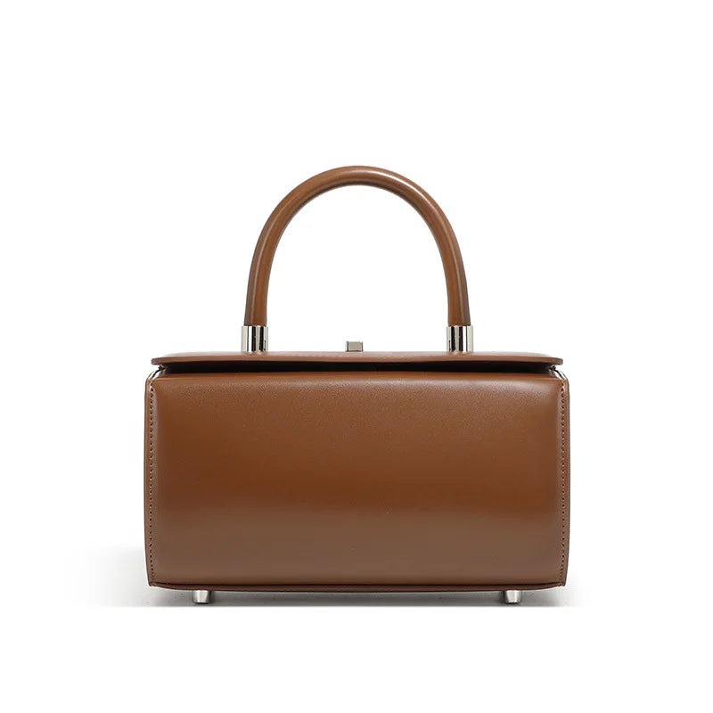 Genuine leather woman shoulder Handbag