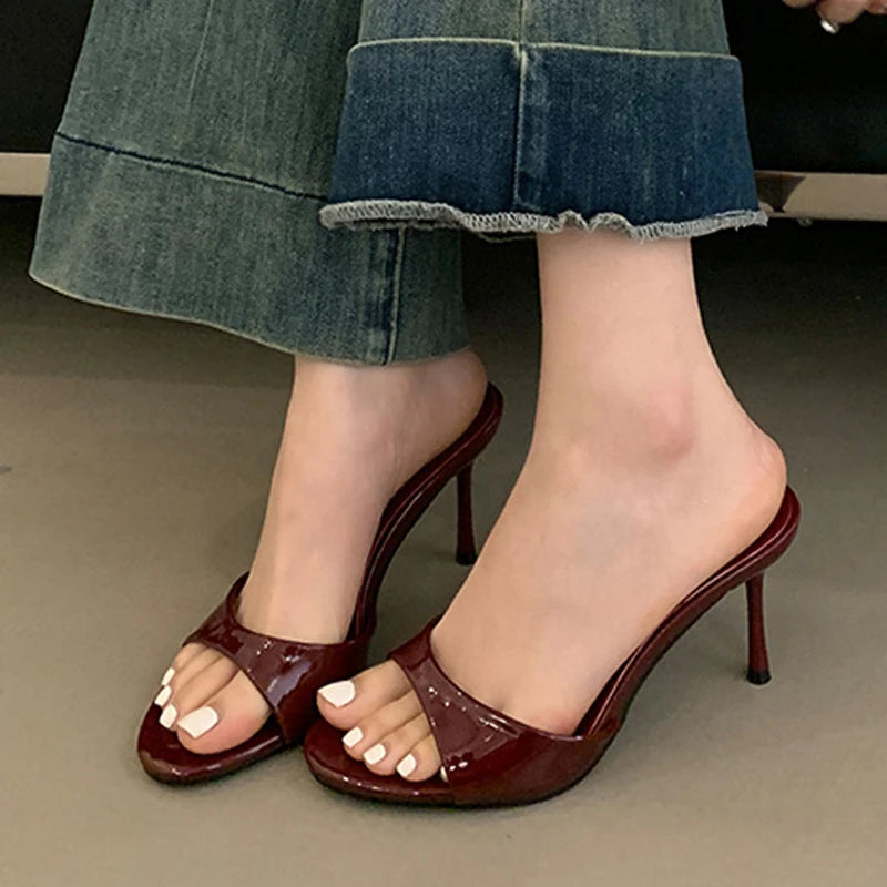 Heels Mules Slides Slippers