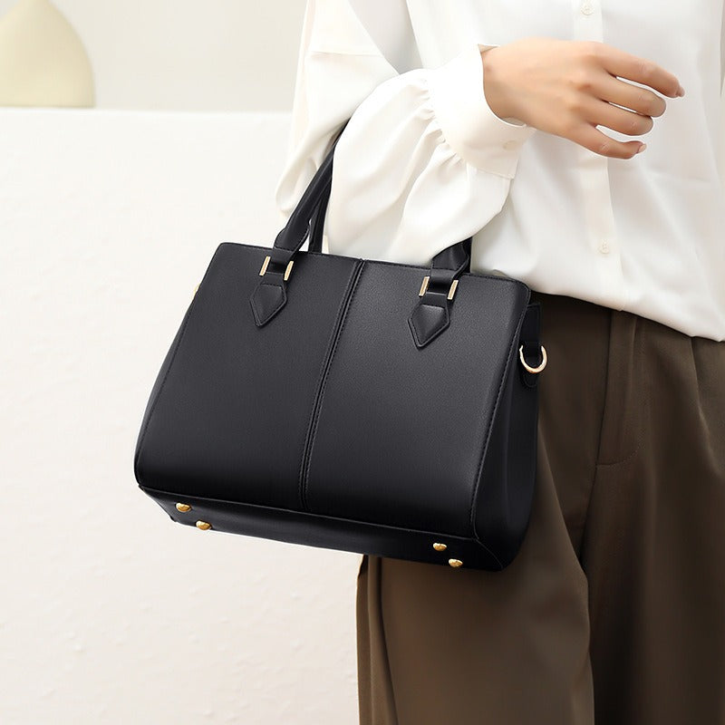 Satchel  large  soft leather handbag