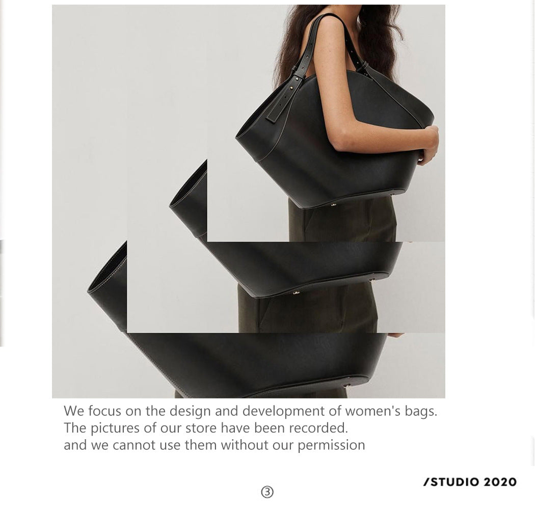 Retro  Large  High-Quality handbag