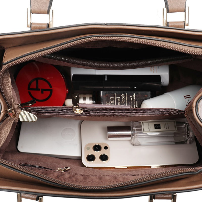 Satchel  large  soft leather handbag