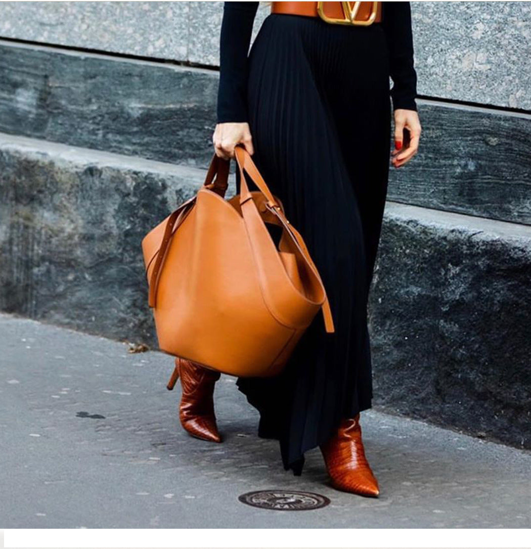 Retro  Large  High-Quality handbag