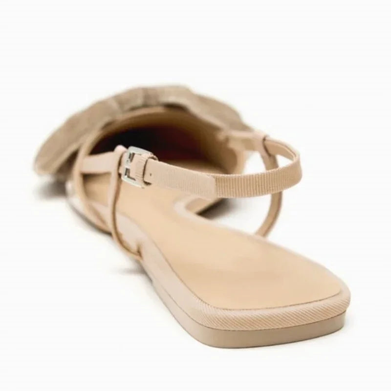 bow embellished  flats