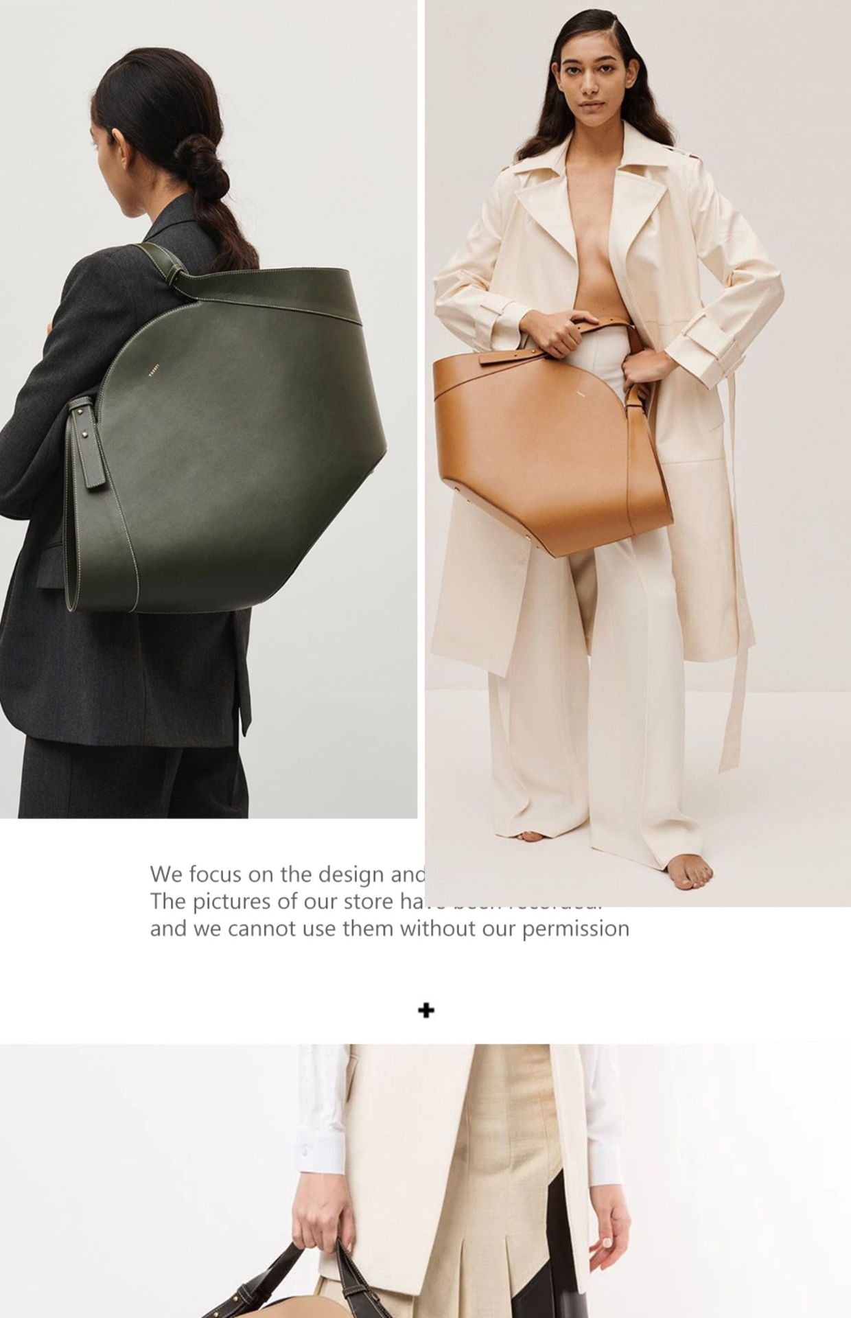 Retro  Large  High-Quality handbag