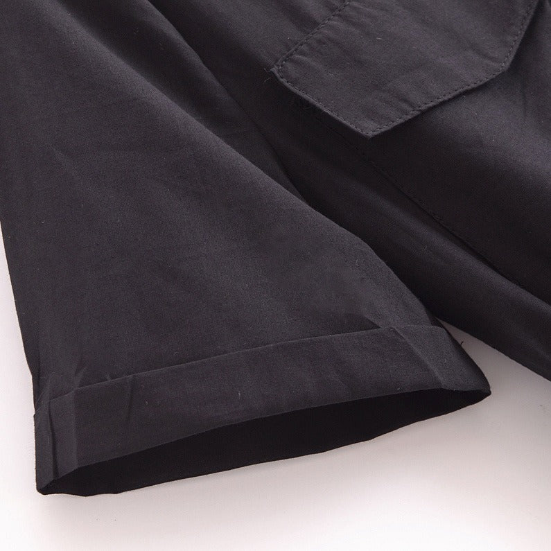 Pocket belted dress