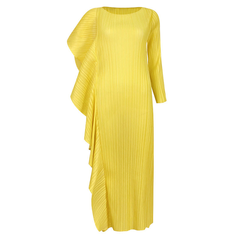Asymmetrical high quality dress