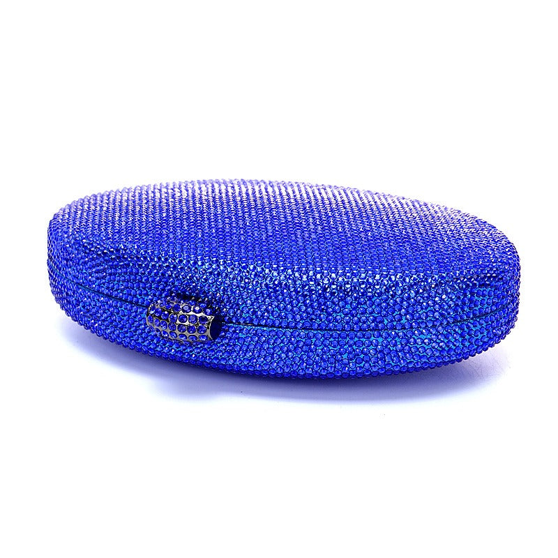 Crystal oval bag