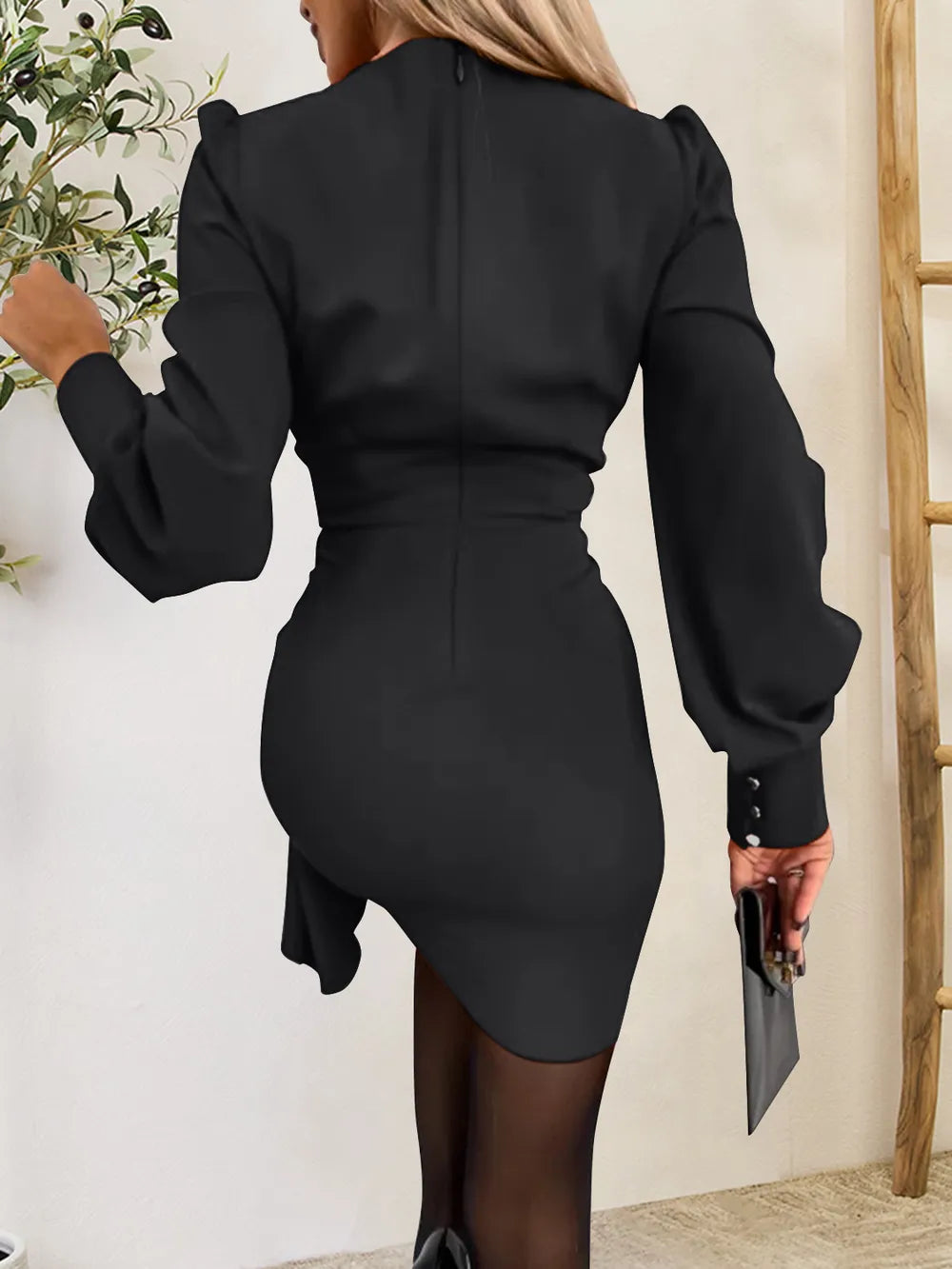 Surplice front   Dress