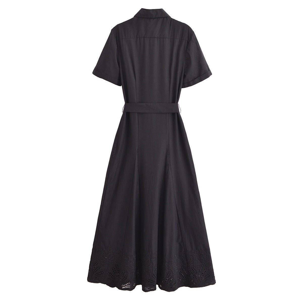 Pocket belted dress