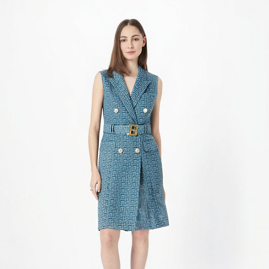 jacquard  dress