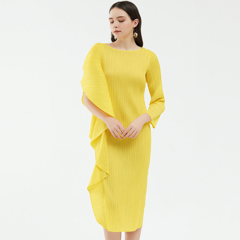 Asymmetrical high quality dress