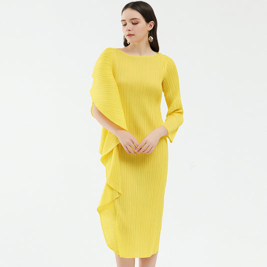 Asymmetrical high quality dress
