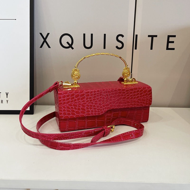 leather versatile shoulder bag