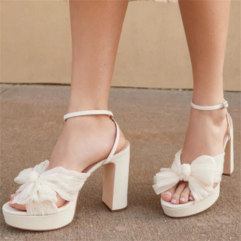 Thick  Platform High Heel Sandals