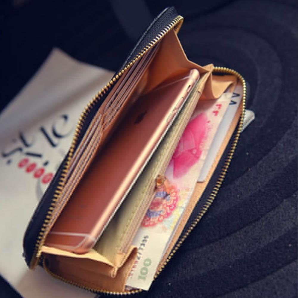 Leather Tassel Wallet