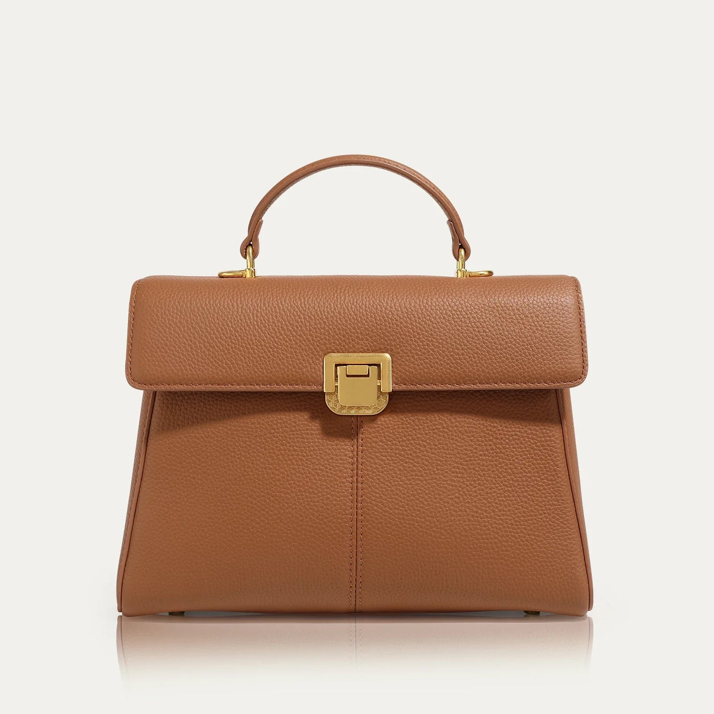 Women Large Capacity Cowhide Satchel handbag
