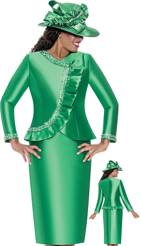 GMI G400702-EMR-IH Ladies Church Suit